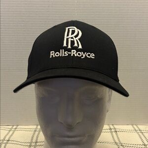 Rolls-Royce Black Flexfit Cap